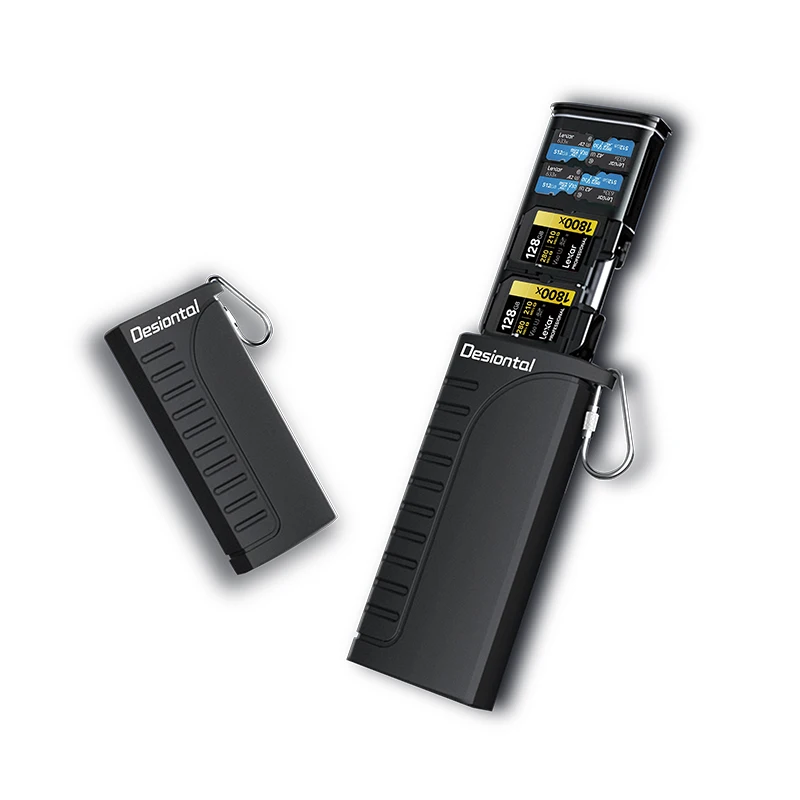 

Высокоскоростной картридер Desiontal DK10, картридер для карт памяти, картридер для SD-карт, TF-карт, камеры, телефона, универсальный контейнер для хранения и передачи фотографий