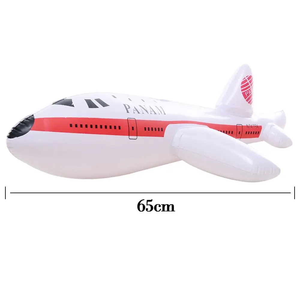 2Pcs Inflatable Airplane Float Airplane Ball with Inflatable Tube for Outdoor Swimming Outdoor Inflatable Toy Kids Birthday Gift 6