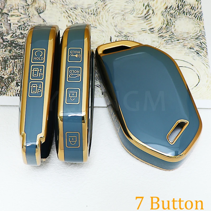 Enhanced Car Smart Remote Key Case Cover - Premium Auto Shell Fob Holder Accessory