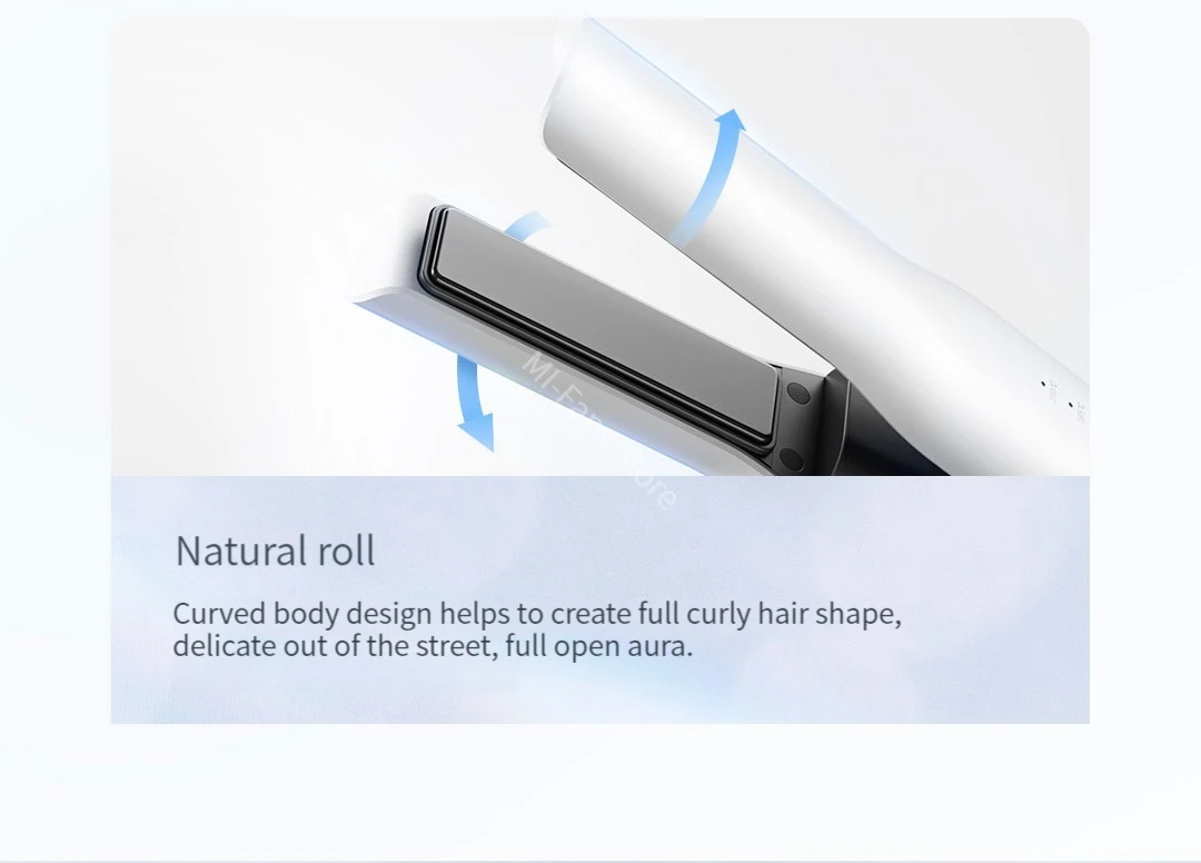 Xiaomi Mijia Wireless Straight Hair Clip Professional Straightener description image 12