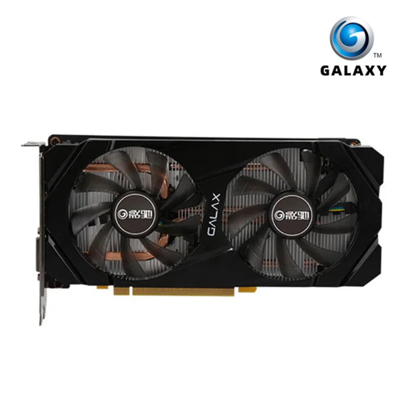GALAXY Raphic карта GTX 960 1060 1660 1660ti 2 ГБ 3 4 5 Гб 6 Поддержка AMD Intel десктопный процессор