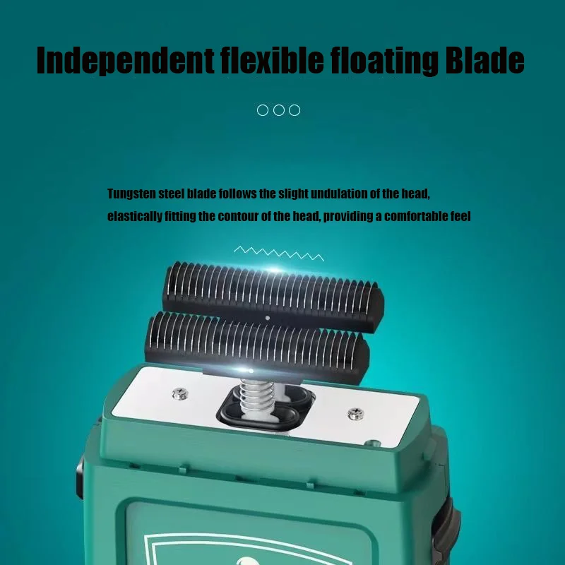 ORATE Professional Push White Hair Brightening 7W 11000RPM Motor Electric Shaver Barbershop Men's Hair and Beard Trimmer Clipper 3