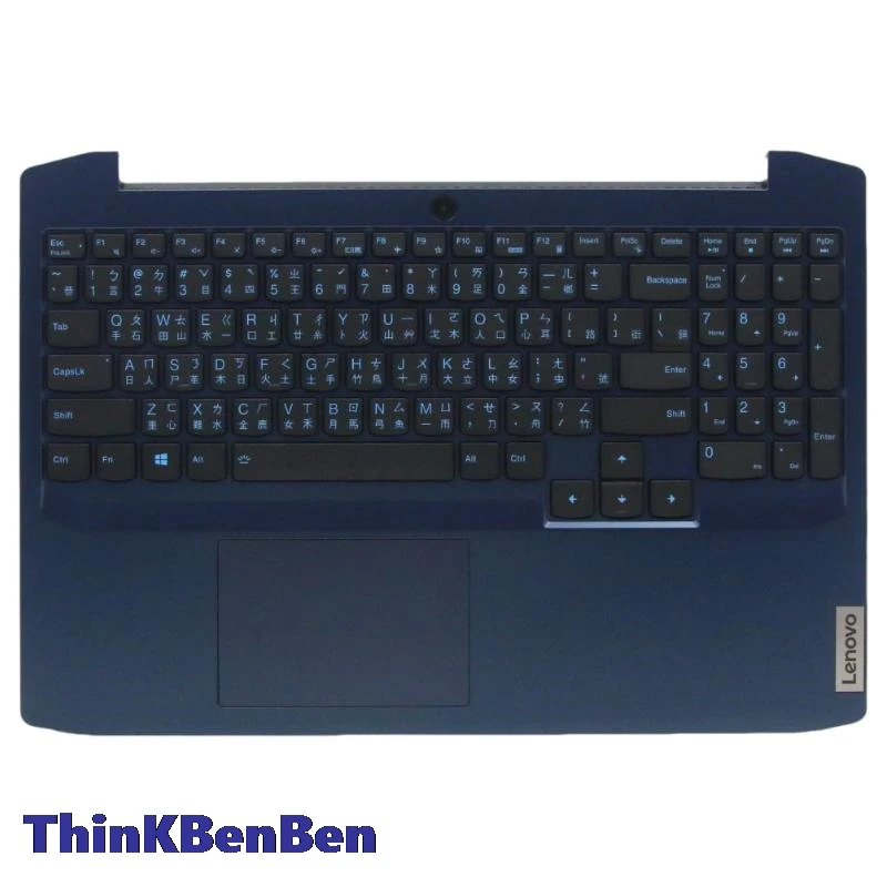 

Традиционная синяя клавиатура TW, верхний корпус, подставка для рук, корпус для Lenovo Ideapad Gaming 3 15 15IMH05 5CB0Y99522