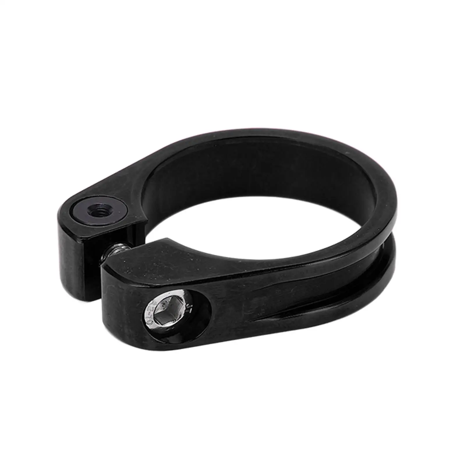 자전거 시트포스트 클램프, CNC 중공 디자인, 경량 알루미늄 합금, 31.8mm, 34.9mm