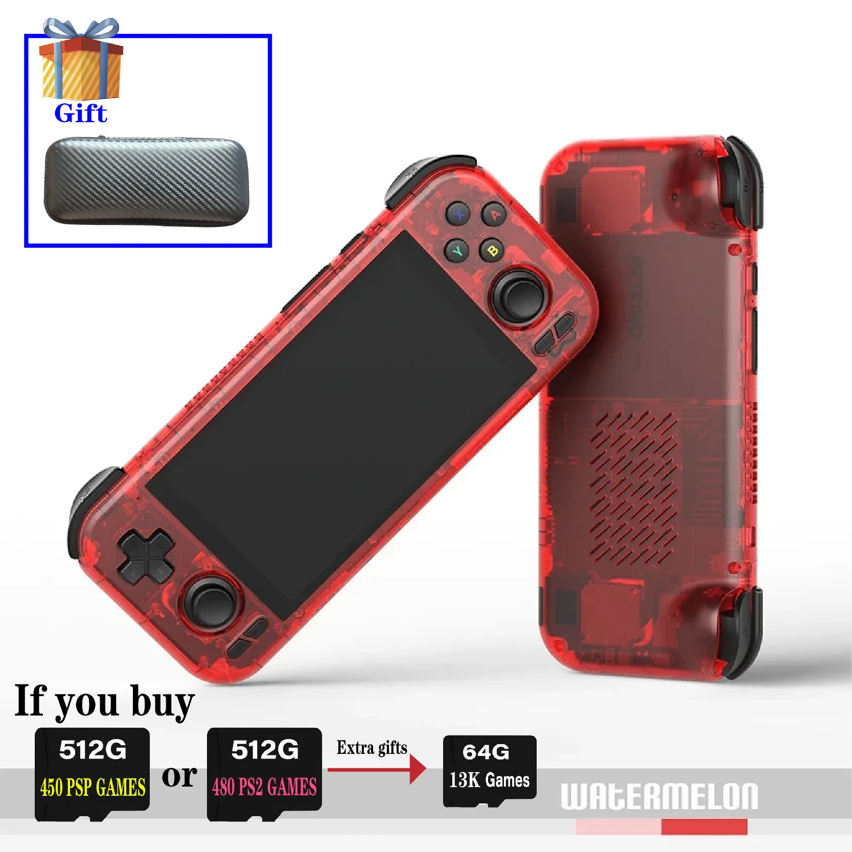 Retroid Pocket 4 Pro Handheld Game Console Touch Screen RAM 8GB 