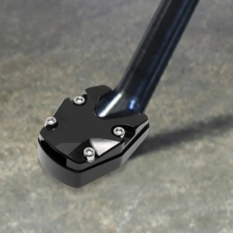 Motorcycle Kickstand Foot Side Stand Anti Sinking Plate Support Accessory Motorcycle Kickstand Foot Plate  Plate Support tool