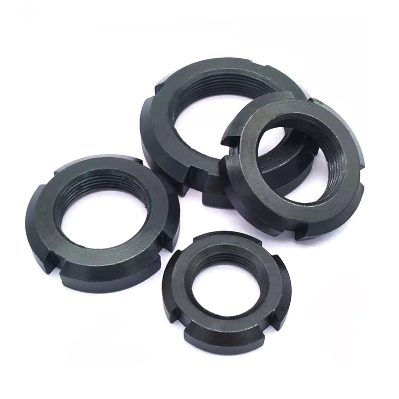 Slotted Locking Nuts Round Nuts M12 Resetting Nuts Round Nut M24