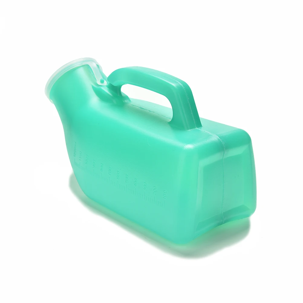 1200ml Car Travel Camp Urine Pee Handle Urinary Bottle Urinal Storage Unisex Health Care Portable Washable Mobile Toilet