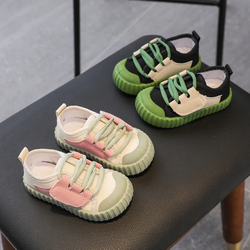 Kids Shoes Girls Boys Sneakers Canvas Toddler Breathable Shoes Spring Running Sport Baby Soft Unisex Casule Sneaker for 1-8Y kids sneakers sports shoes baby shoes kids sports shoes kids shoes
