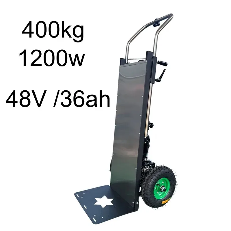 

Site Load 400kg Electric Mobile Tool Cart Stair Climber Load Up and Down Climbing Artifact Move Home Appliances Construction
