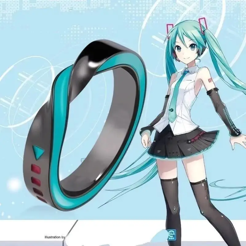 Anillo NOBRAND Hatsune Miku periférico de Anime Mobius individual