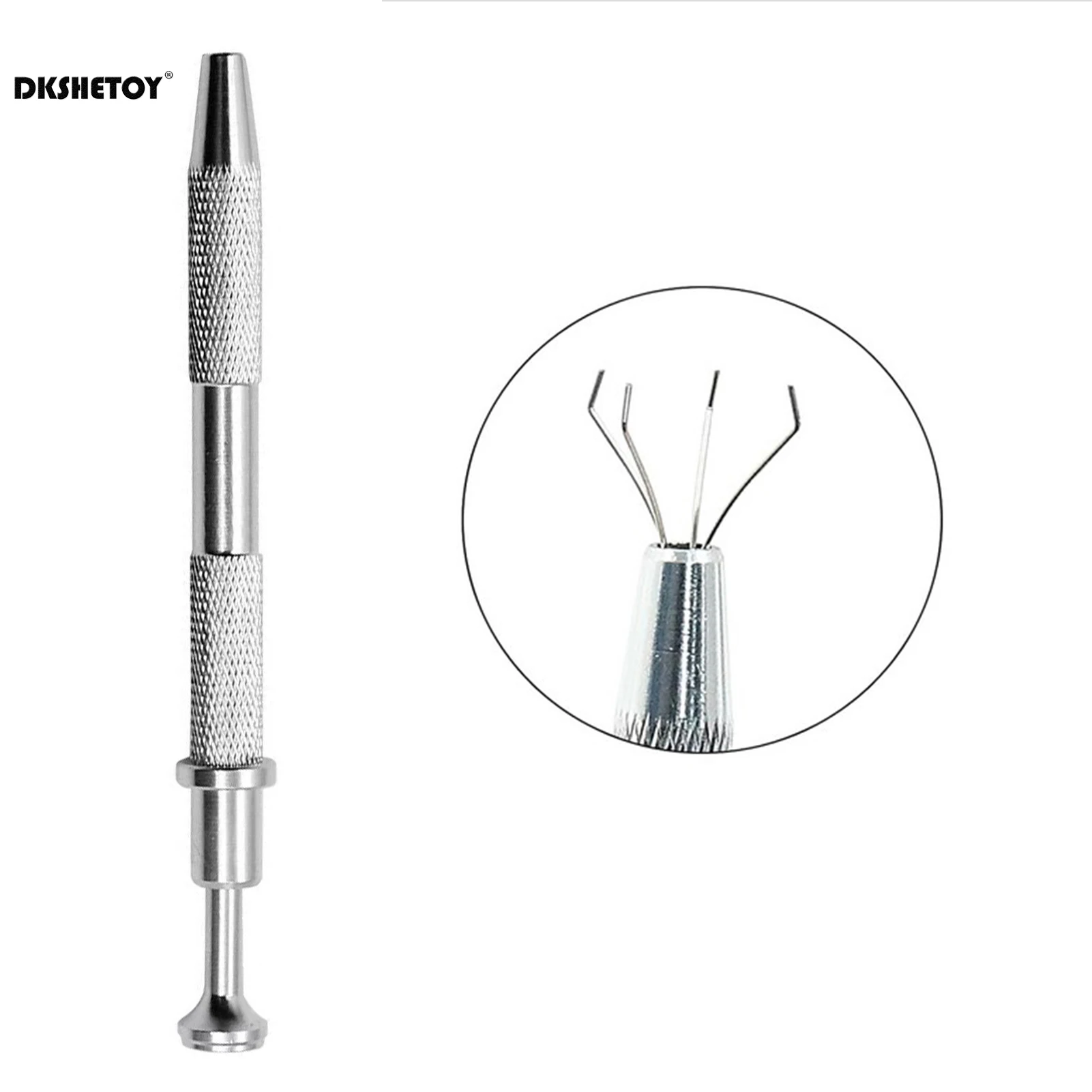 4 Claw Jewelry Grabber Tool 4 Prongs IC Chips Aluminum Alloy Grabber Tools for Electronic Components