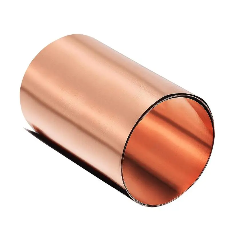 High-Purity Pure Copper Foil Metal Sheet - Various Sizes and Thickness Options Available