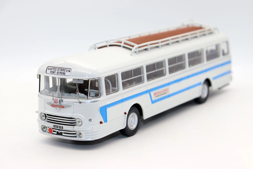 

NEW 1:43 Scale Chausson AP52 1955 Bus Diecast Alloy Toy Cars Diecast model Editions Collection Gift