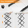 Foldable Drying Rack Clothing, Clothes Drying Rack Collapsible Indoor, Dryers for Laundry - 40" x 28.8" x 14.2", Space Saving 3