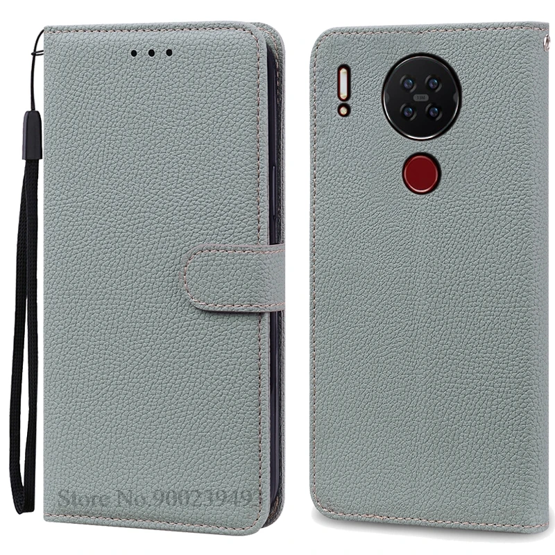 Elegant Leather Flip Wallet Phone Case with Bumper Protection