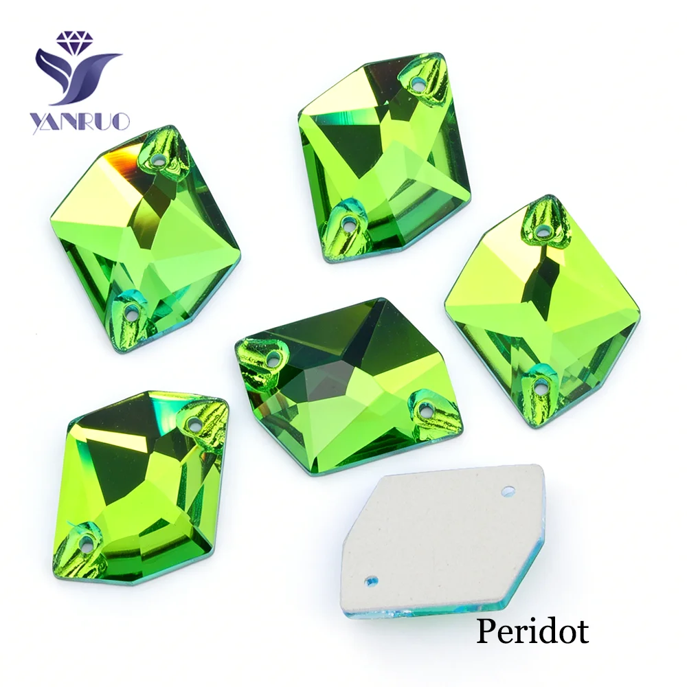 Colorful Cosmic Glass Crystal Sew-On Rhinestones