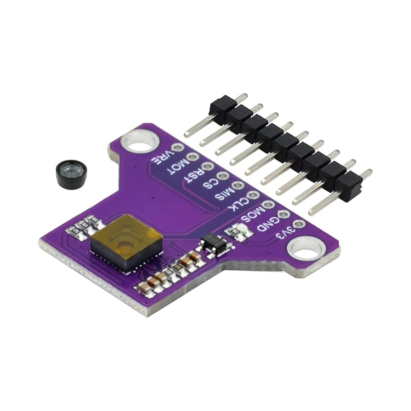 Module CJMCU-3901 avec capteur PMW3901 monté sur un drone, vol stationnaire en extérieur