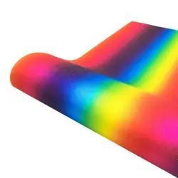 Vibrant Sparkle Rainbow Plaid Adhesive Vinyl Sheet Set - 26 Assorted Colors for Creative DIY Projects (Rainbow)