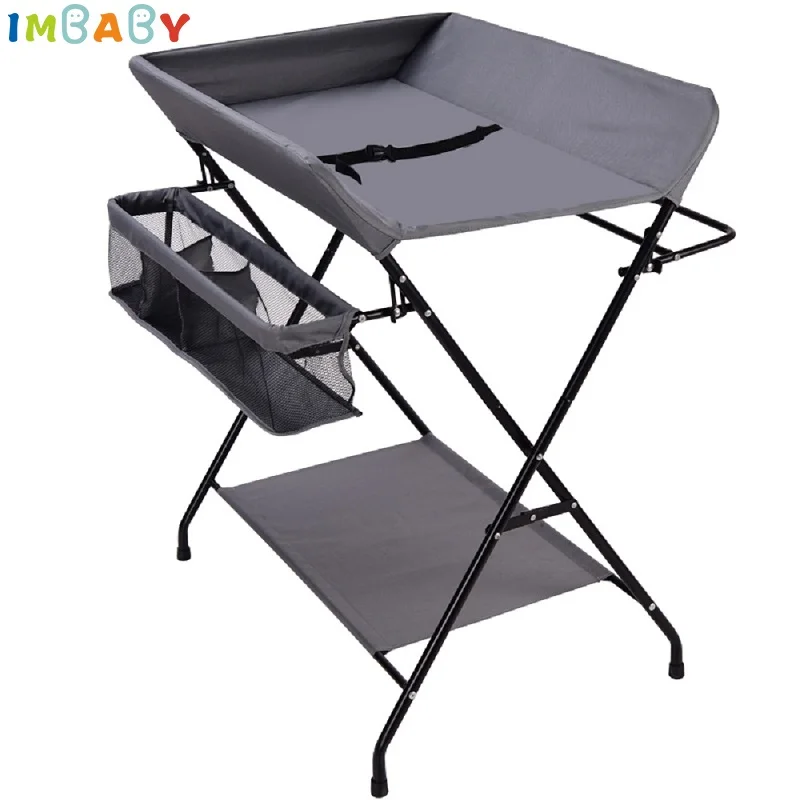 Imbaby Baby Changing Table Newborns Diaper Changing Tables Foldable