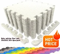 2.5CM Thickened Baby Game Stitching Mat Carpet Suitable for Children's Room, Play Area and Gym Non-slip Children's Mat 1