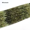 Wholesale Natural Green Tourmaline 2mm 3mm 4mm 3A Faceted Round Loose Beads For Jewelry Making DIY Bracelets Necklace 1