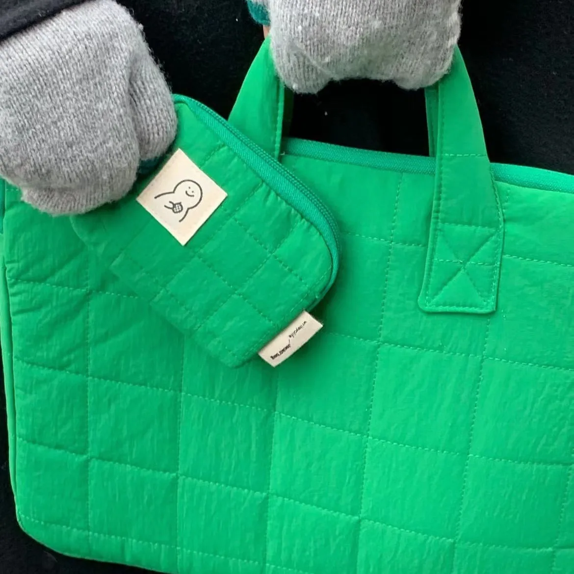 

Korean Laptop Bag 13/14 inch Laptop Storage Bag iPad Tablet Inner Tank pc case women bag