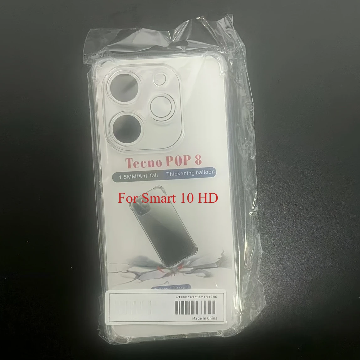 Clear Silicone Back Cover - Transparent Phone Case