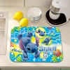 S-Stitch-H-The-Baby Kitchen Dish Mat Absorbent Dining Table Mats Retro Non-slip Placemat Coffee Dish Tableware Mat Home Decor 4