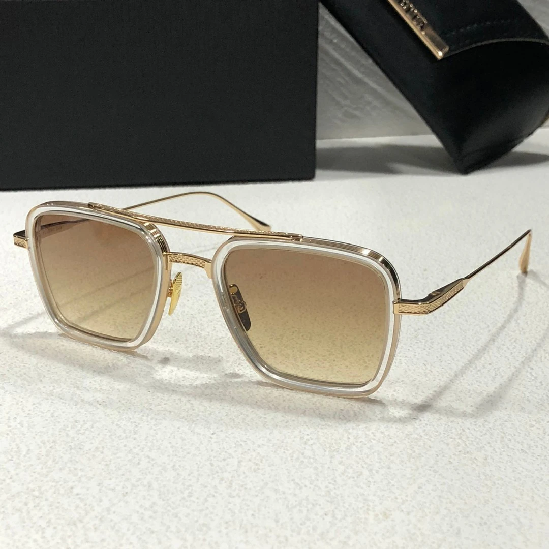 

ADITA FLIGHT 006 Top High Quality Sunglasses for Men Titanium Style Fashion Design Sunglasses for Womens with box
