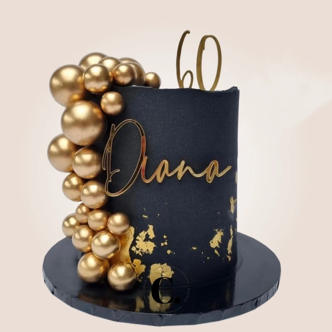Name and Age Cake Charm Set | Custom Acrylic Cake Charm | Single Layer Acrylic Cake Charm | Name Age Cake Topper