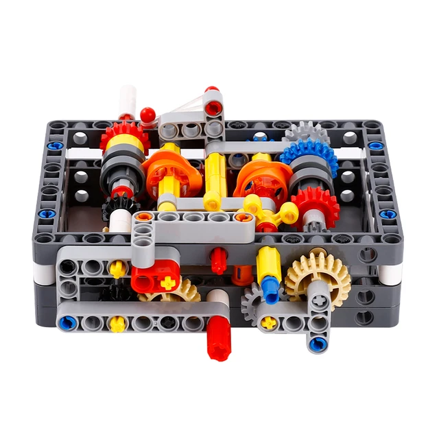 Hearty hørbar Kiks Lego Technics Blocks Gears | Lego Technic 4 Speed Gearbox | Gears  Mechanisms Lego - New - Aliexpress