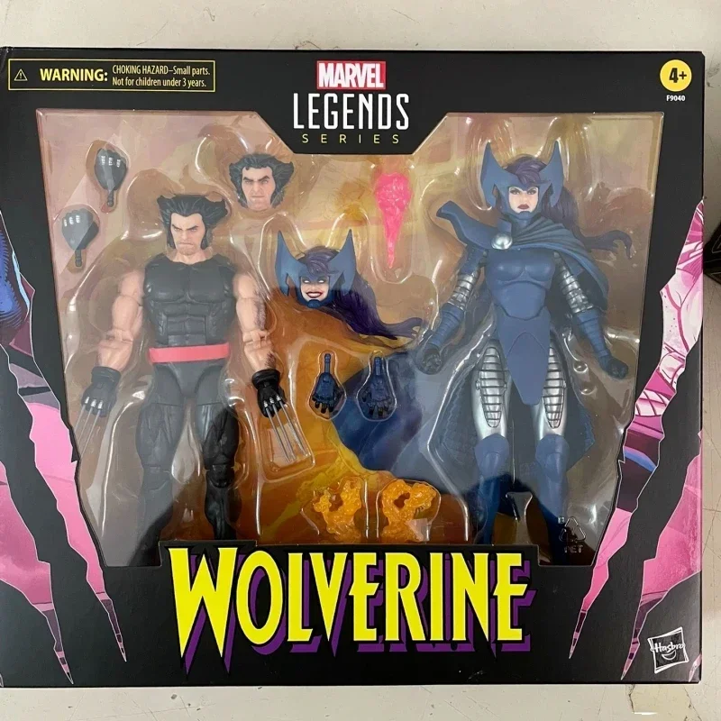 

New Original Marvel Legends Series Wolverine And Psylocke 6-inch Action Figures Toy Model Gift Collectibles f9040 Kids Toy Gifts