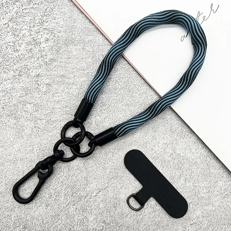 Fashionable Anti-Loss Mobile Phone Wrist Lanyard with Strong Twist Rope Design