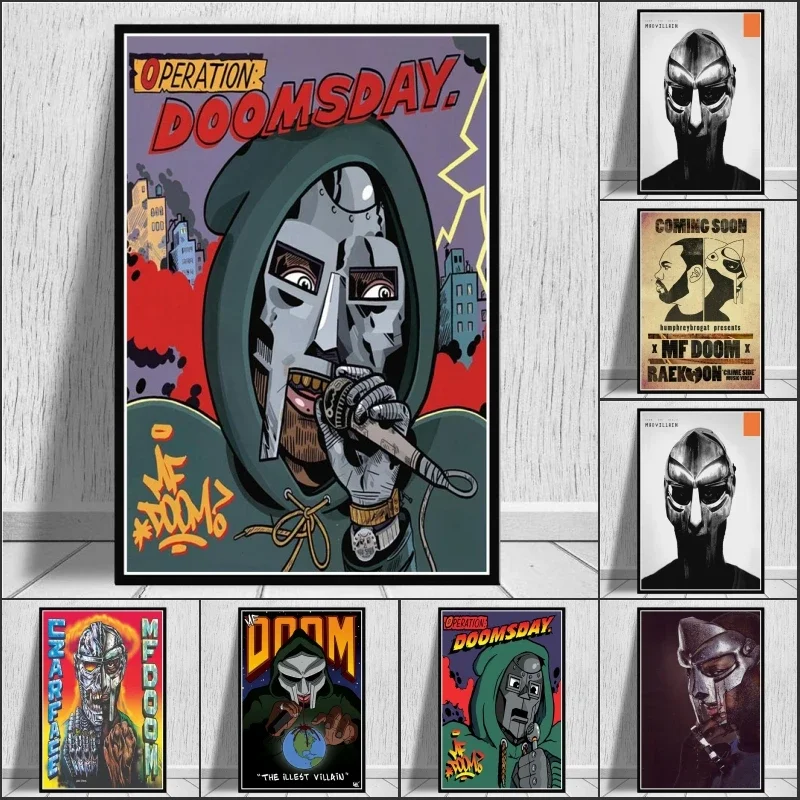 MadvillainMFDoomMadlibHipHopRapMusicAlbumPosterPrintsStar
