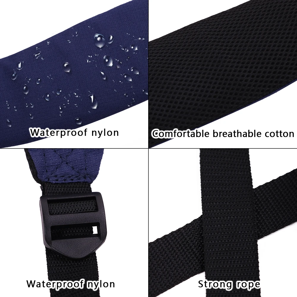 Golf Bag Strap Replacement Comfort Double Shoulder Adjustable Strap Padded Golf Carrying Bag Strap 4