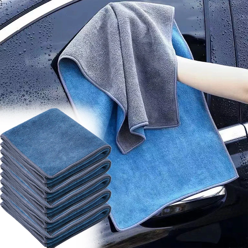 Microfibre Highly Absorbent Towel Multi-purpose Short Pile Car Detailing and Polishing Cloth Car Cleaning Accessories microfiber car towel