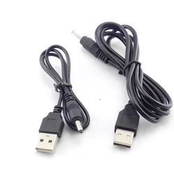 DC 5V Power Supply Cord Adapter Mirco USB Port  to 3.5MM Plug Charging Charger Cable 3.5*1.35mm