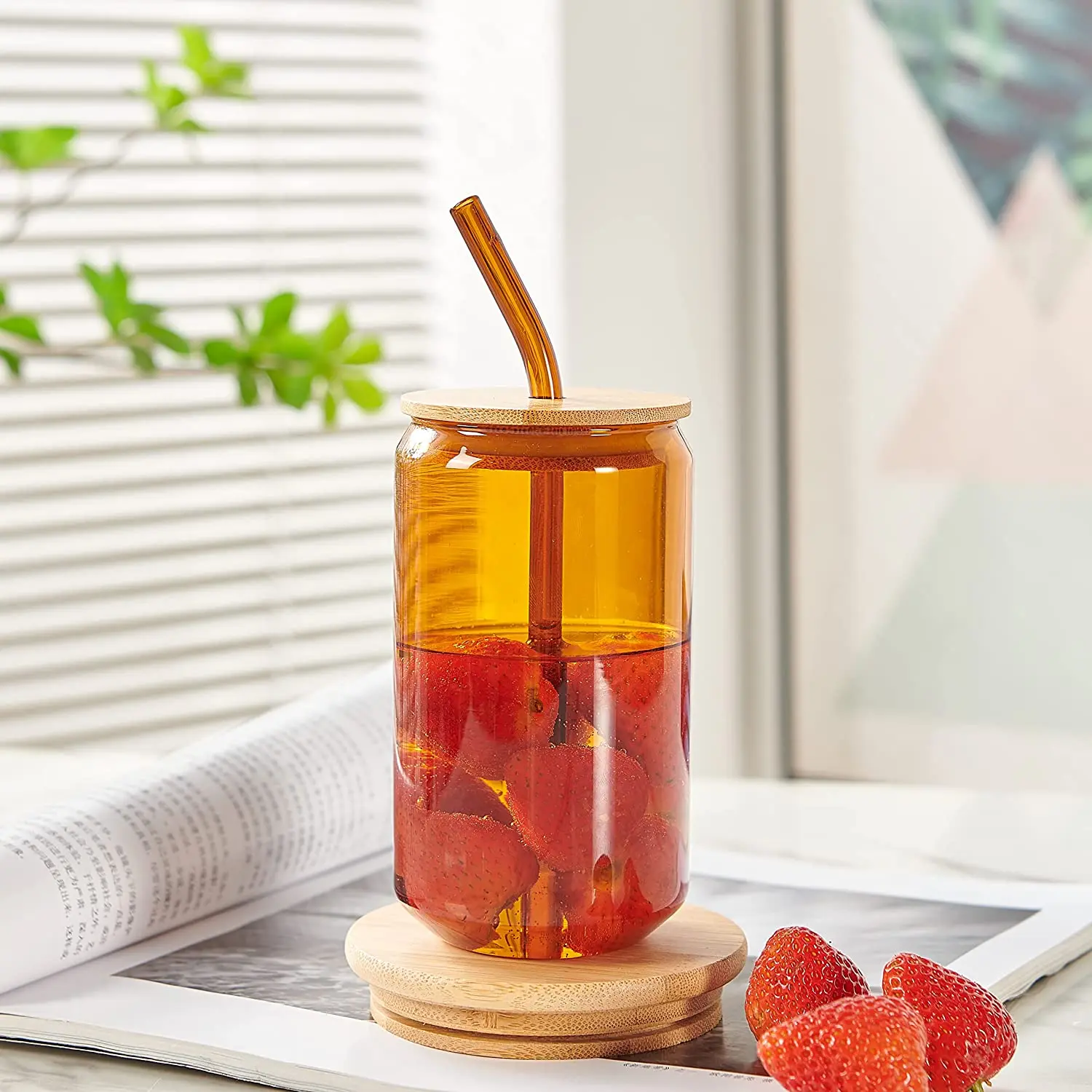Libbey Glass Straws Reusable Straw for Cups Heart Straw Beer Can Glass Straw  Straw for Can Shaped Glass Reusable Heart Straws 