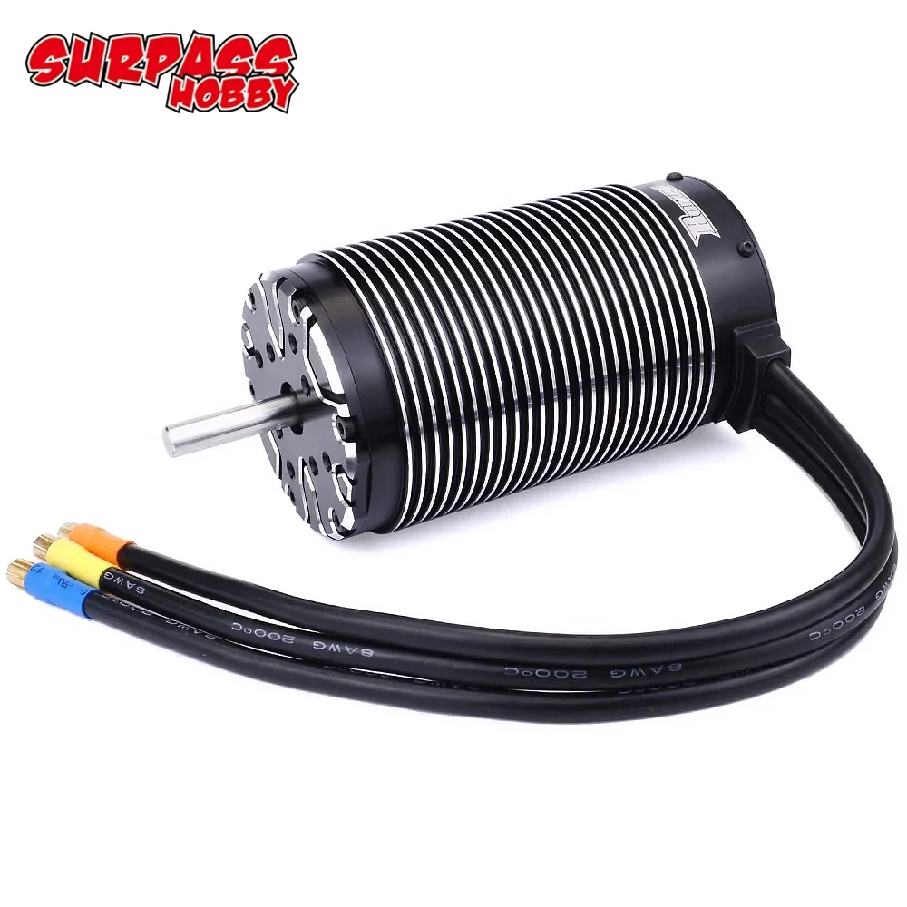 Surpass Hobby Rocket 70120 480KV 620KV 680KV 4-pole Waterproof Sensorless Brushless Motor 8mm Shaft For 1:5 1/5 RC Cars Truck