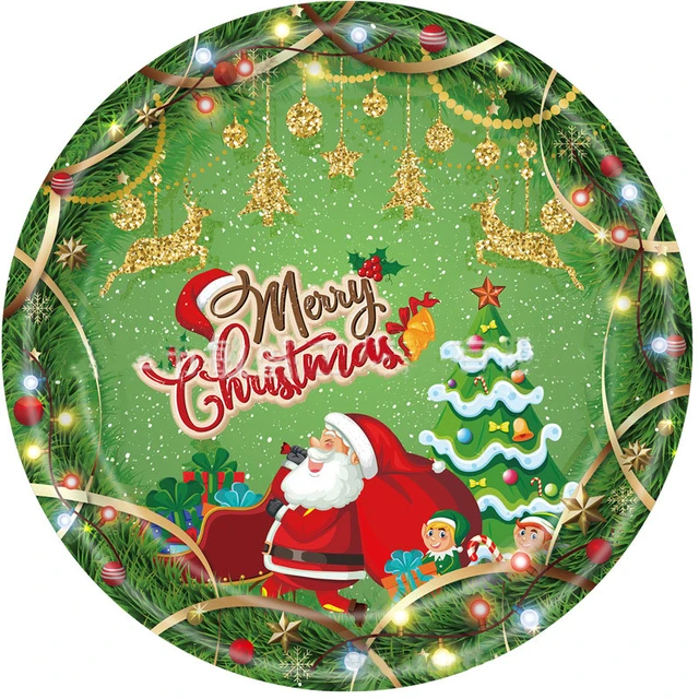 Christmas Theme Party Disposable Tableware Set Plate Cup Napkin Christmas  Decorations For Home Navidad Decor 2023 New Year Party - AliExpress