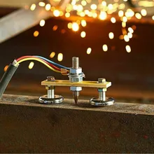 

Double Welding Magnet Head Tail Magnetic Support Clamp Holder Fixture Stability Strong Welder Attraction 30kg