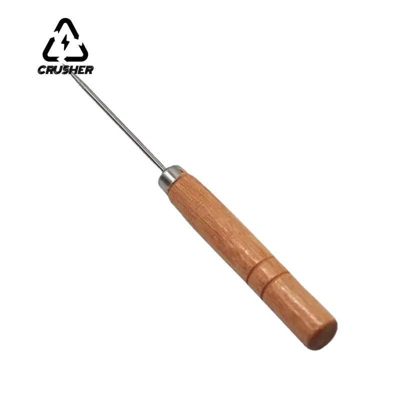 CRUSHER 10PCS Wooden Handle Hookah Foil Poker Puncher Foil Piercing Tool Single Needle Puncher Chicha Hookah Accessories