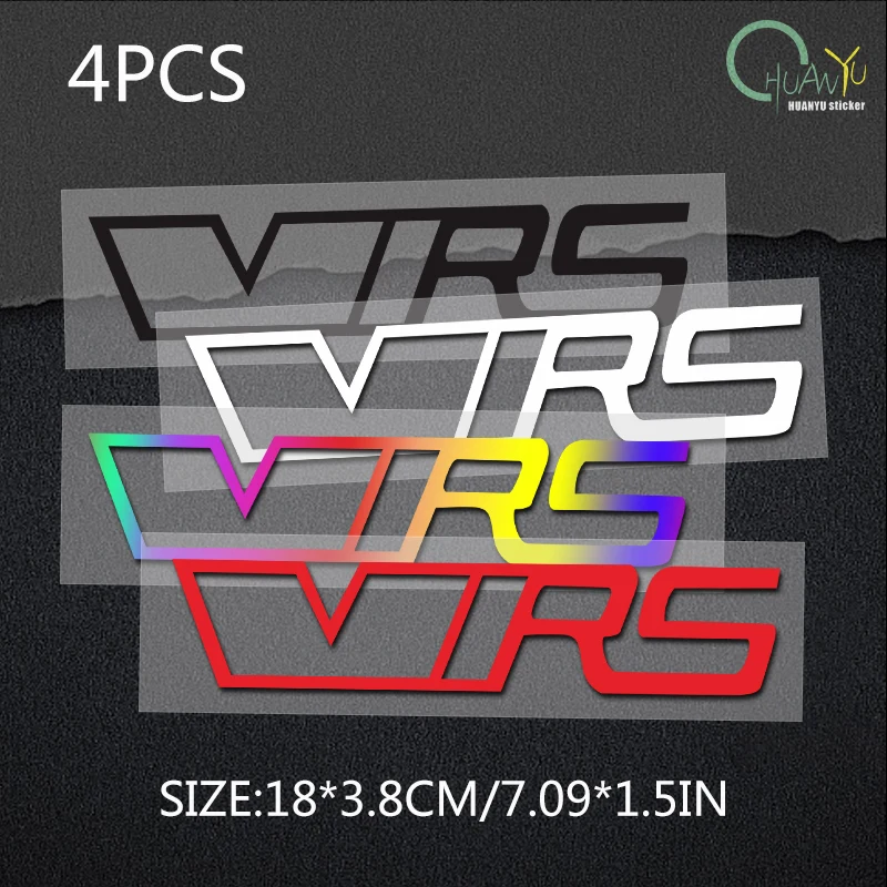 VRS Car Styling Luggage Compartment Body Grille Sticker - Sleek Automotive Decoration