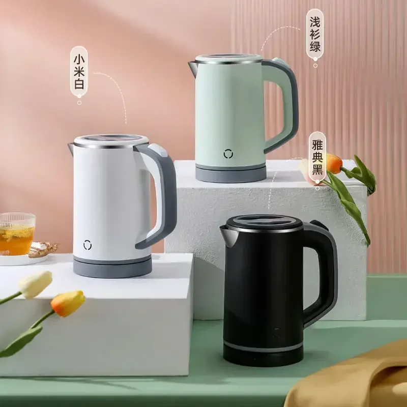 

110V electric kettle stainless steel household insulation integrated export small household appliances automatic power outage