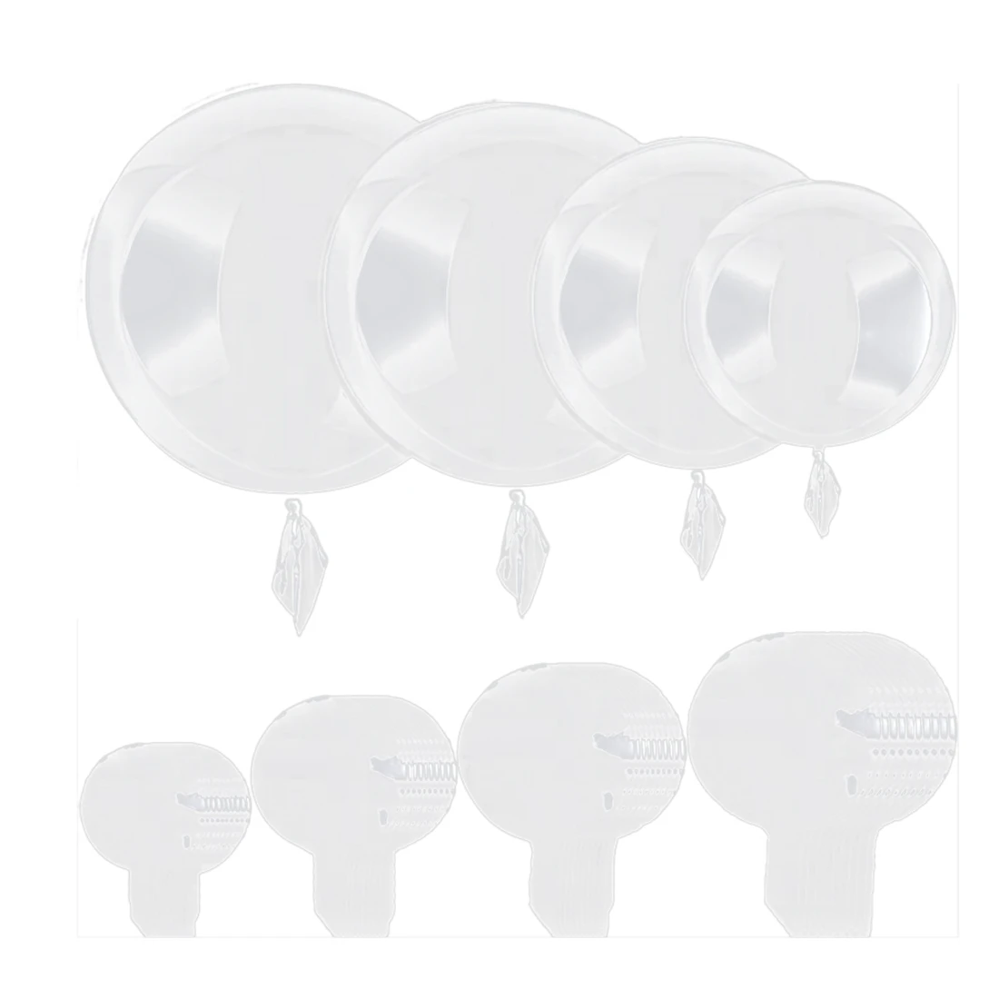 

40 Pcs Bobo Balloons Transparent Bubble Bobo Balloon Party Bobo Balloons Clean Bobo Balloons for Christmas Wedding