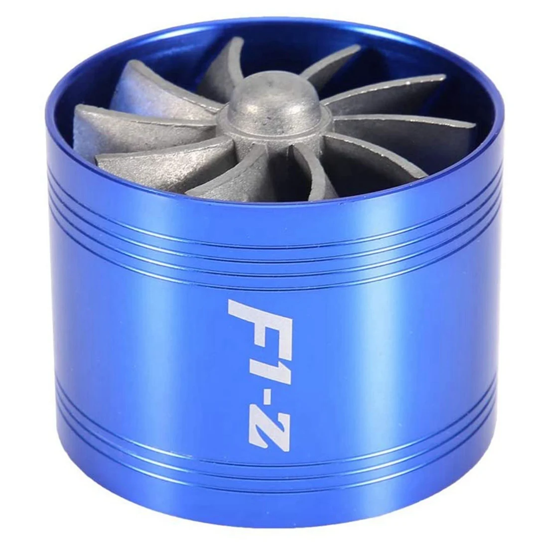 Durable Air Intake Turbo, Car Air Intake Turbonator Single Fan Turbine Supercharger Gas Fuel Saver Turbo