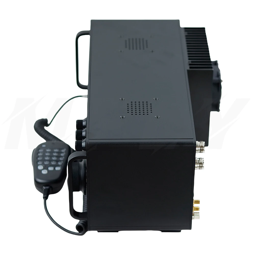 100W HF+UV All Mode DDC/DUC Transceiver Mobile Radio SDR Transceiver with 7" Tou