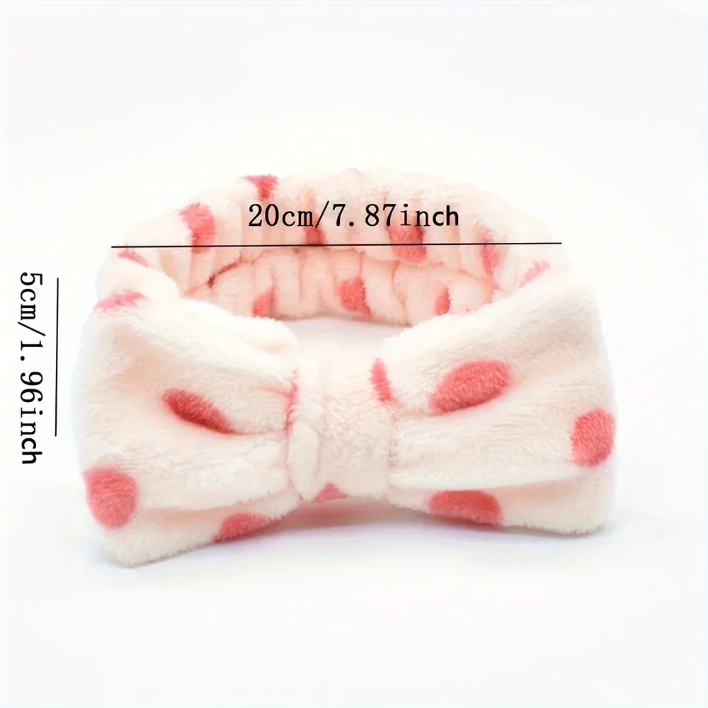 Hairbands Headband For Women Soft Warm Coral