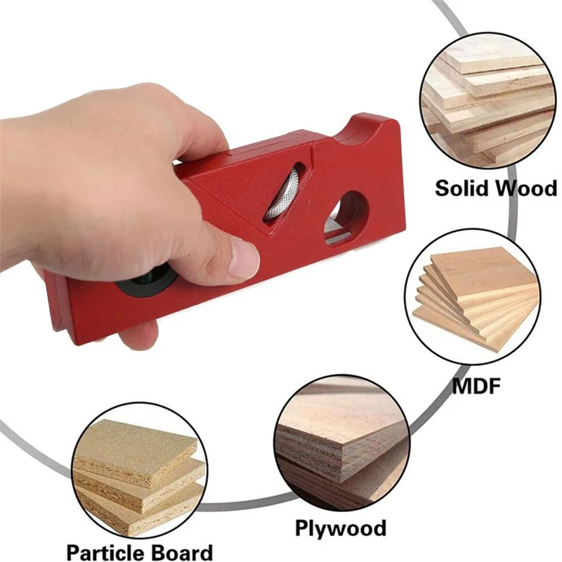 Manual Wood Chamfering Planer Radian Corner Planer Woodworking Edge Cutter Trimming Knife Hand DIY Tool